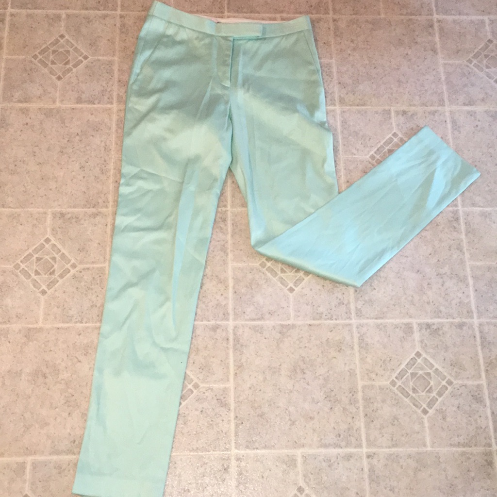 Alexander Wang Mint Straight Leg Pants Euc